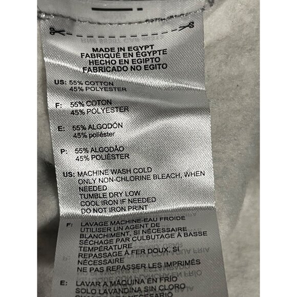 Adidas Golf Logo Crewneck Sweatshirt Mens XL Gray Cotton Blend Casual Pullover - Picture 6 of 6